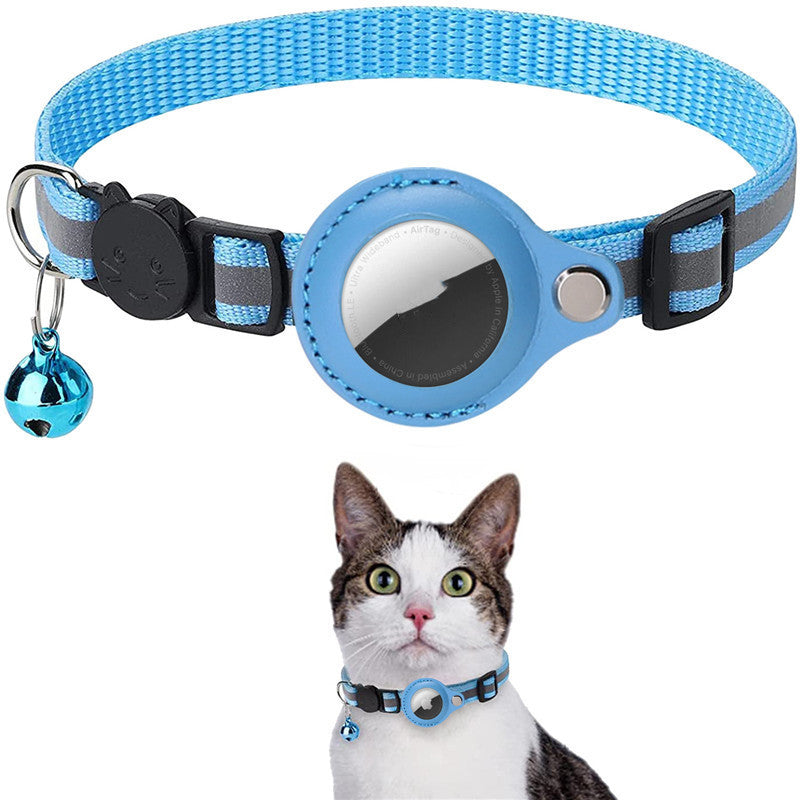 Cat Air Tag Reflective Collar Waterproof Holder Case
