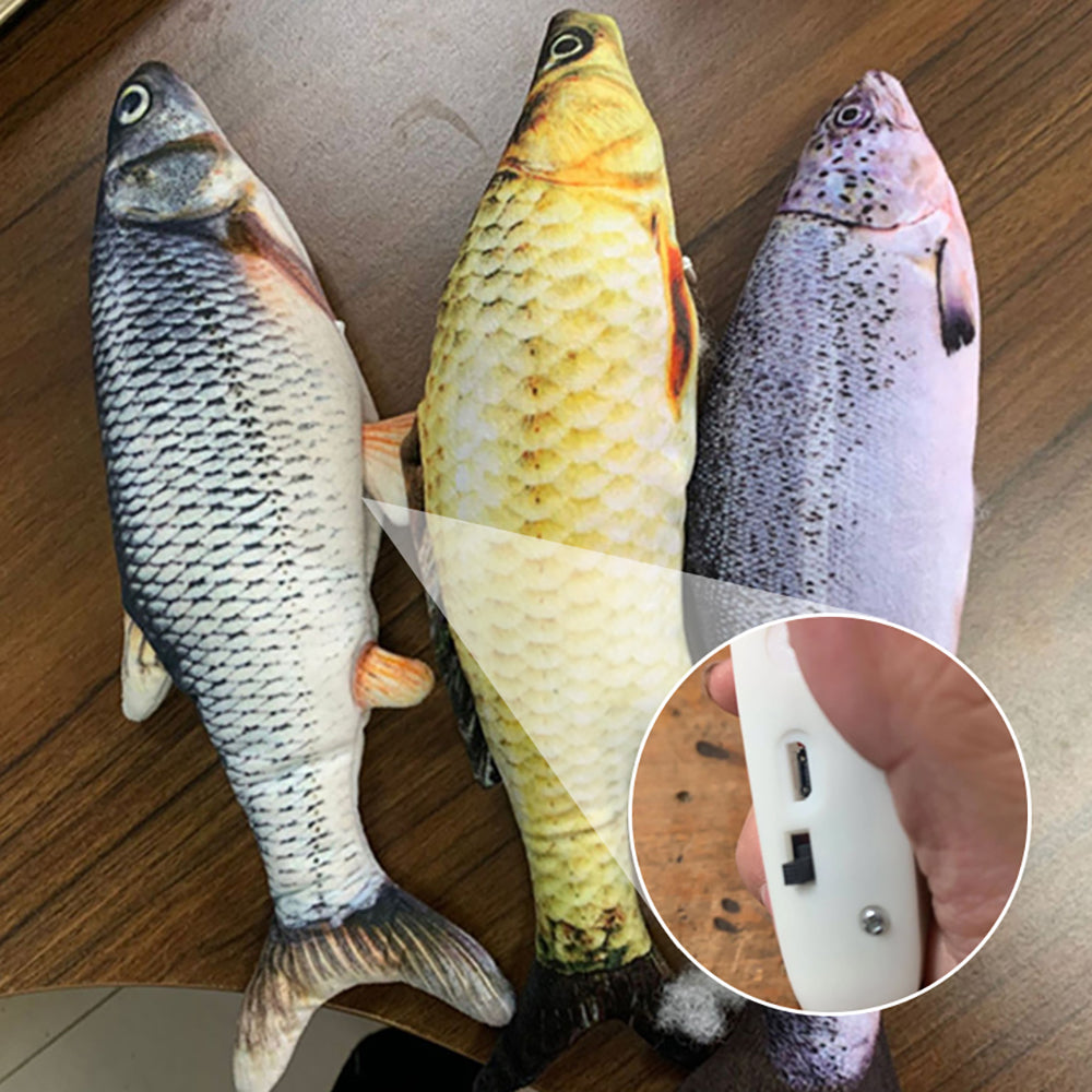 Electric Jumping Fish for Cats