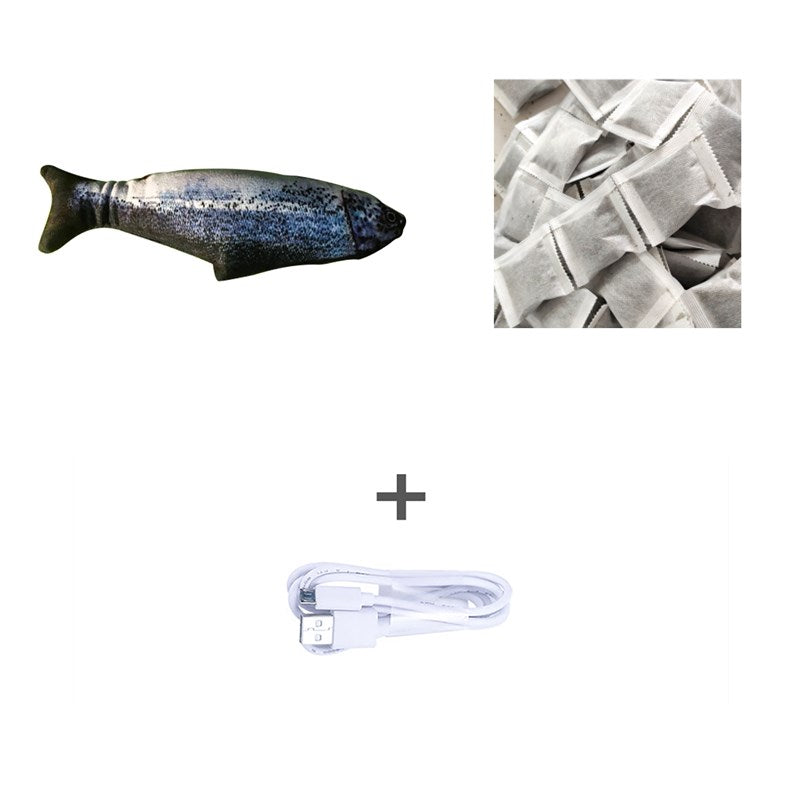 Electric Jumping Fish for Cats