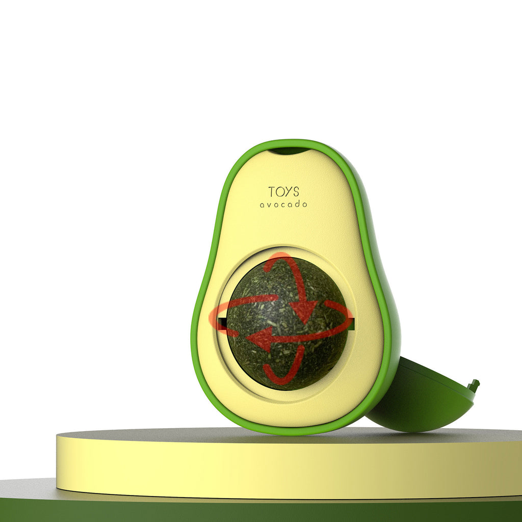 Avocado Cat Catnip Toy