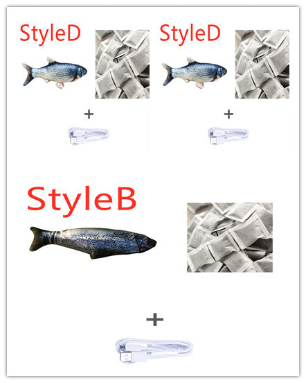 Electric Jumping Fish for Cats
