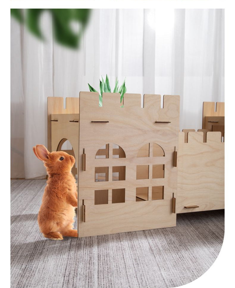 Wooden House for Small Critters