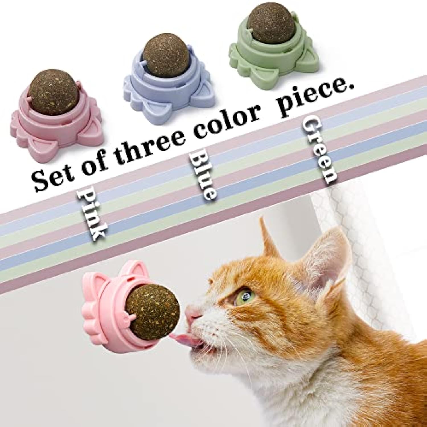 Catnip Treats That Stick On Wall