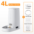 Automatic Pet Feeder Cat Food Dispenser 4L