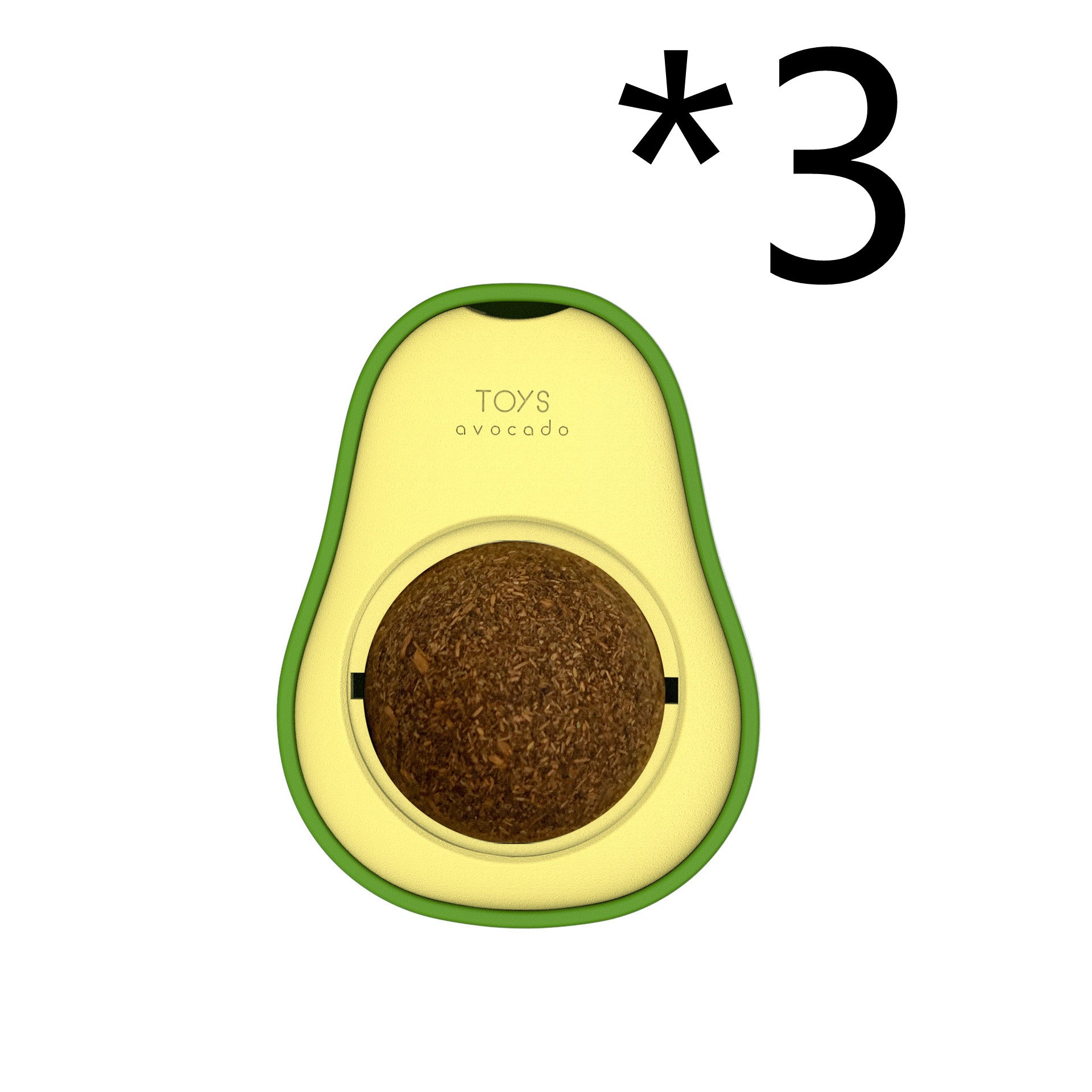 Avocado Cat Catnip Toy
