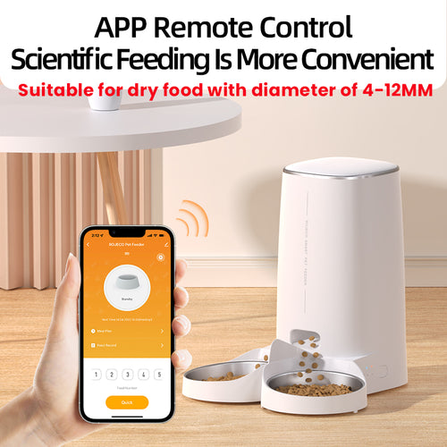 Automatic Pet Feeder Cat Food Dispenser 4L