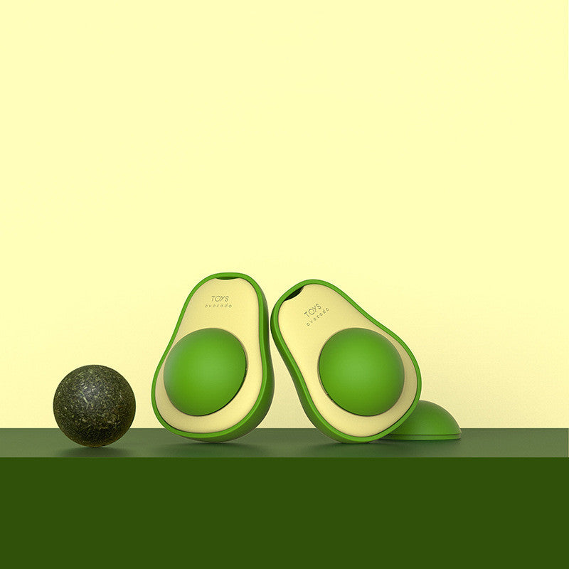 Avocado Cat Catnip Toy