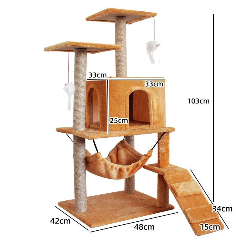 Cat Climbing Frame & Scratching Post