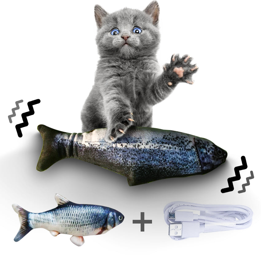 Electric Jumping Fish for Cats
