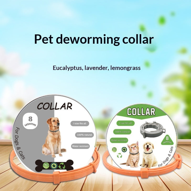 Pet Supplies Deworming Collar Stainless Steel