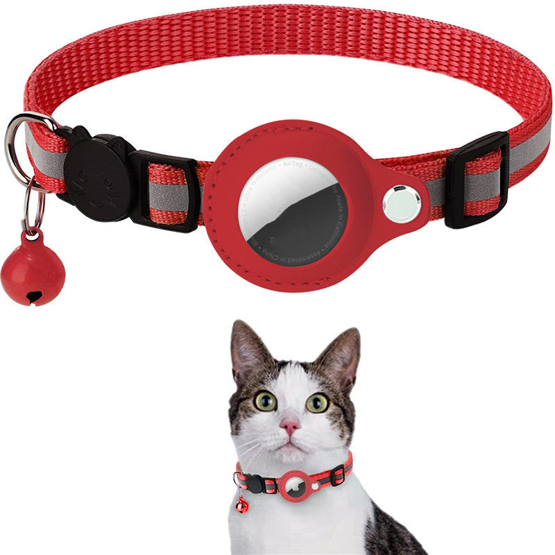 Cat Air Tag Reflective Collar Waterproof Holder Case