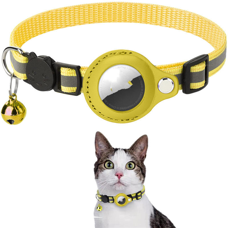 Cat Air Tag Reflective Collar Waterproof Holder Case