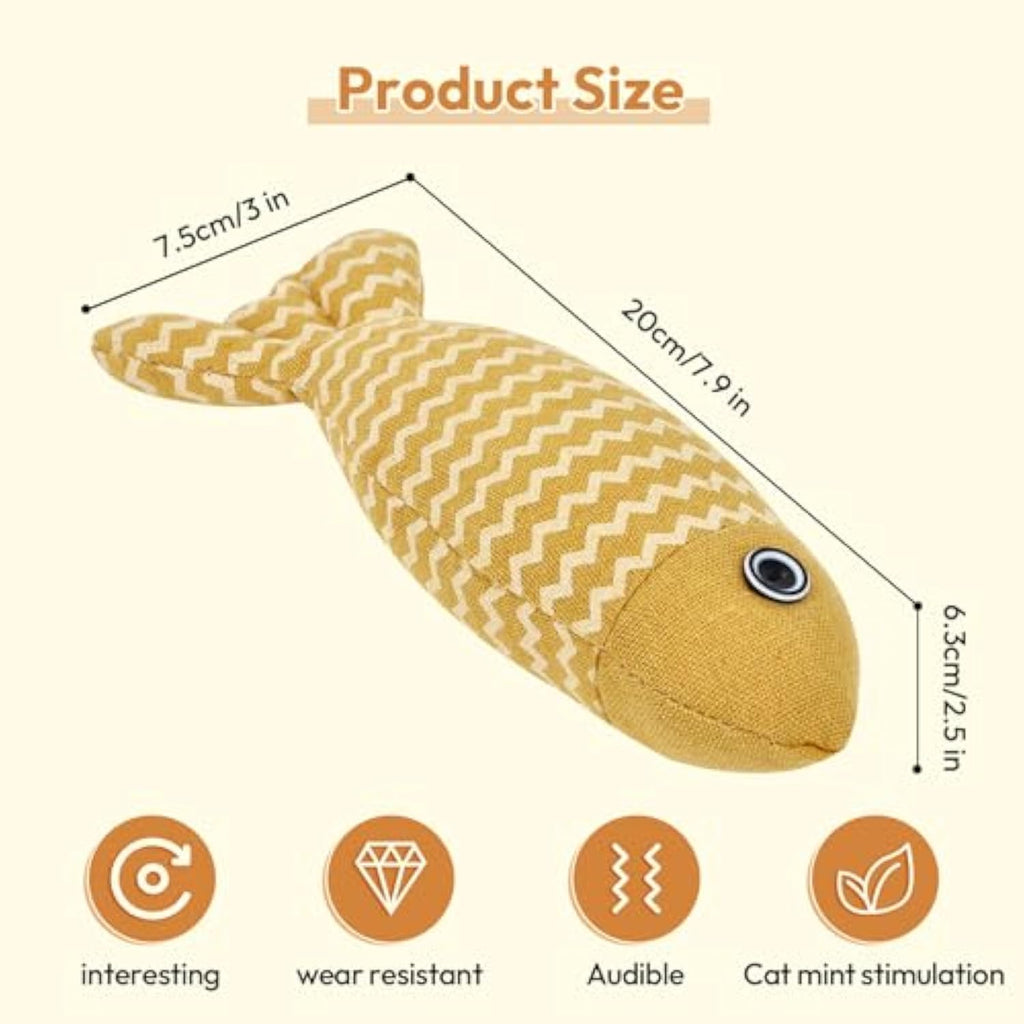 3 Pcs Catnip Toys