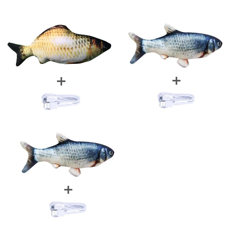 Electric Jumping Fish for Cats
