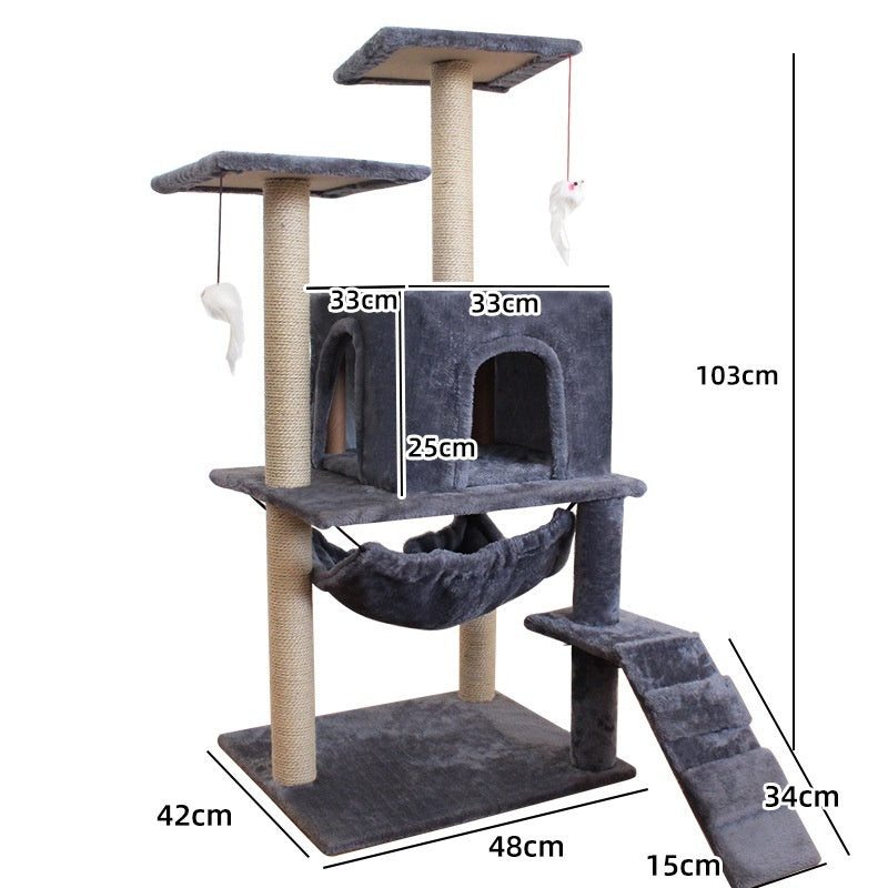 Cat Climbing Frame & Scratching Post