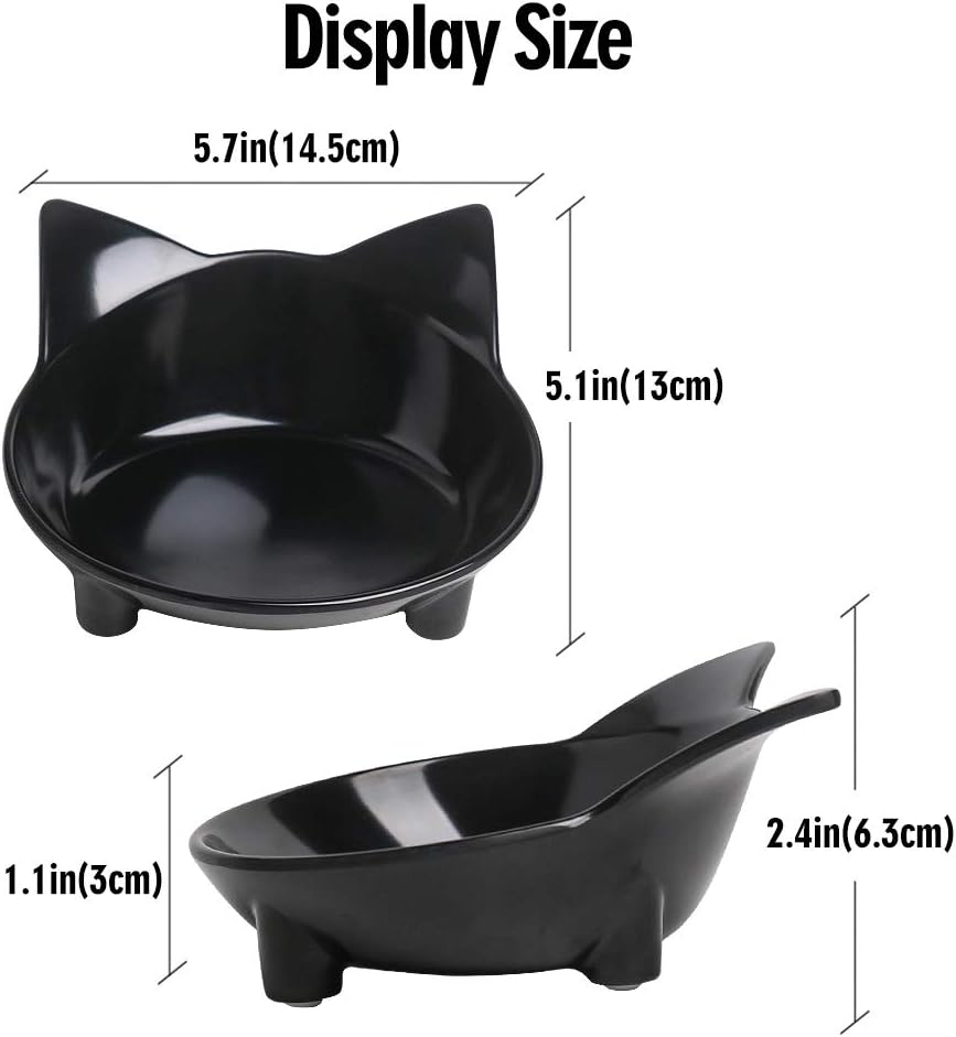 Non Slip Cat Food Bowls