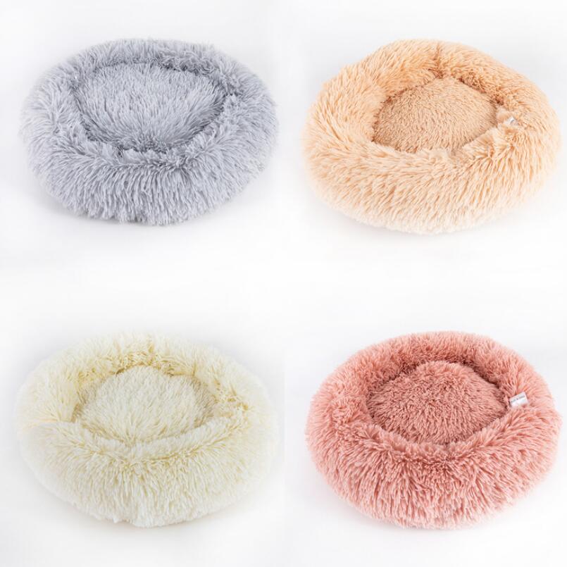 Dog or Cat Beds Round Plush