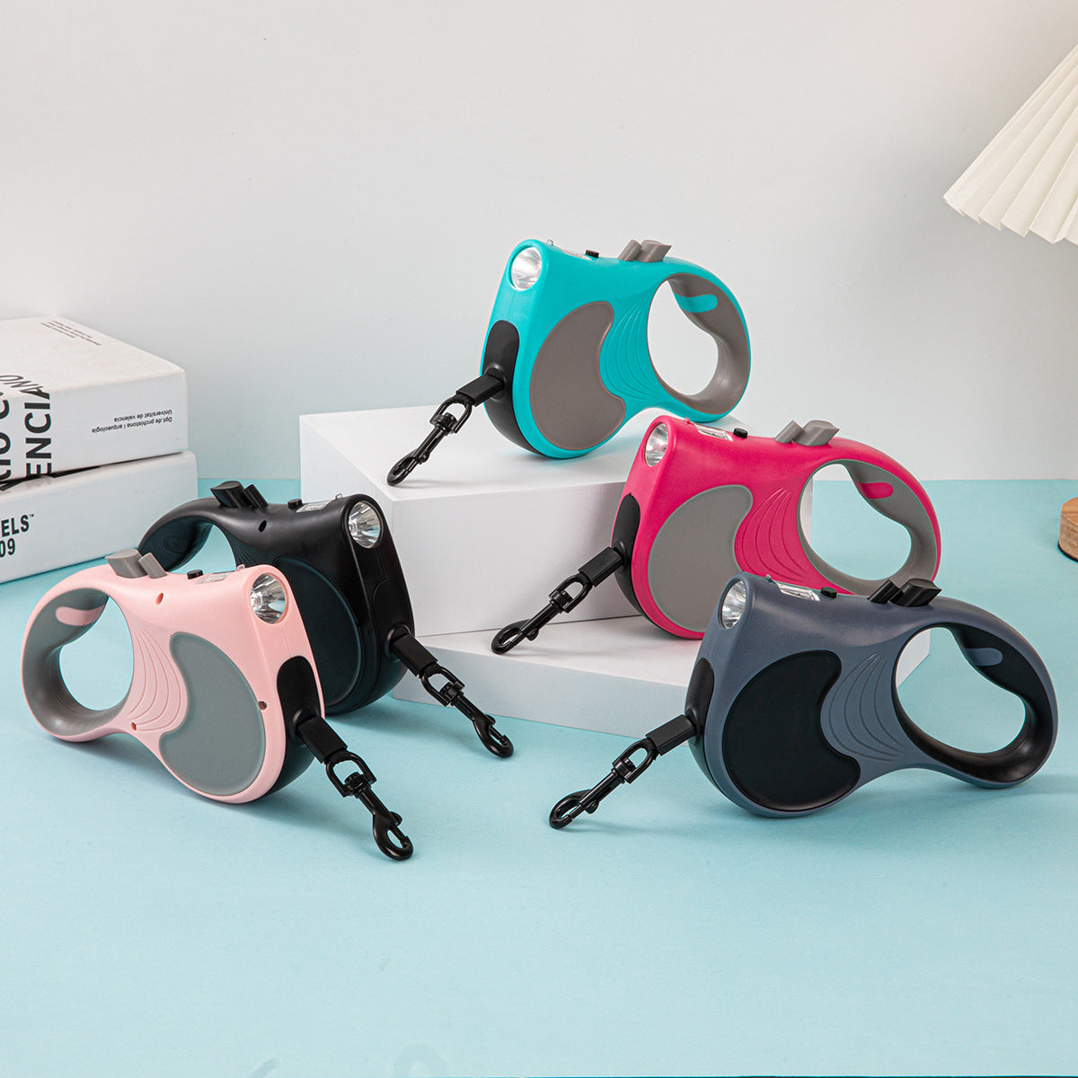 Retractable Pet Leash with Light
