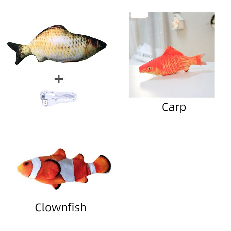 Electric Jumping Fish for Cats