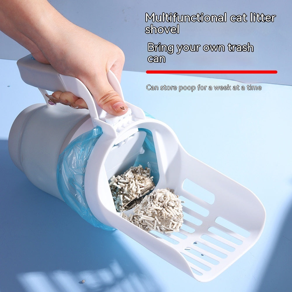 Large Cat Litter Scoop With Bag Holder