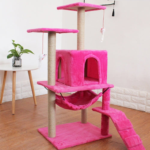 Cat Climbing Frame & Scratching Post