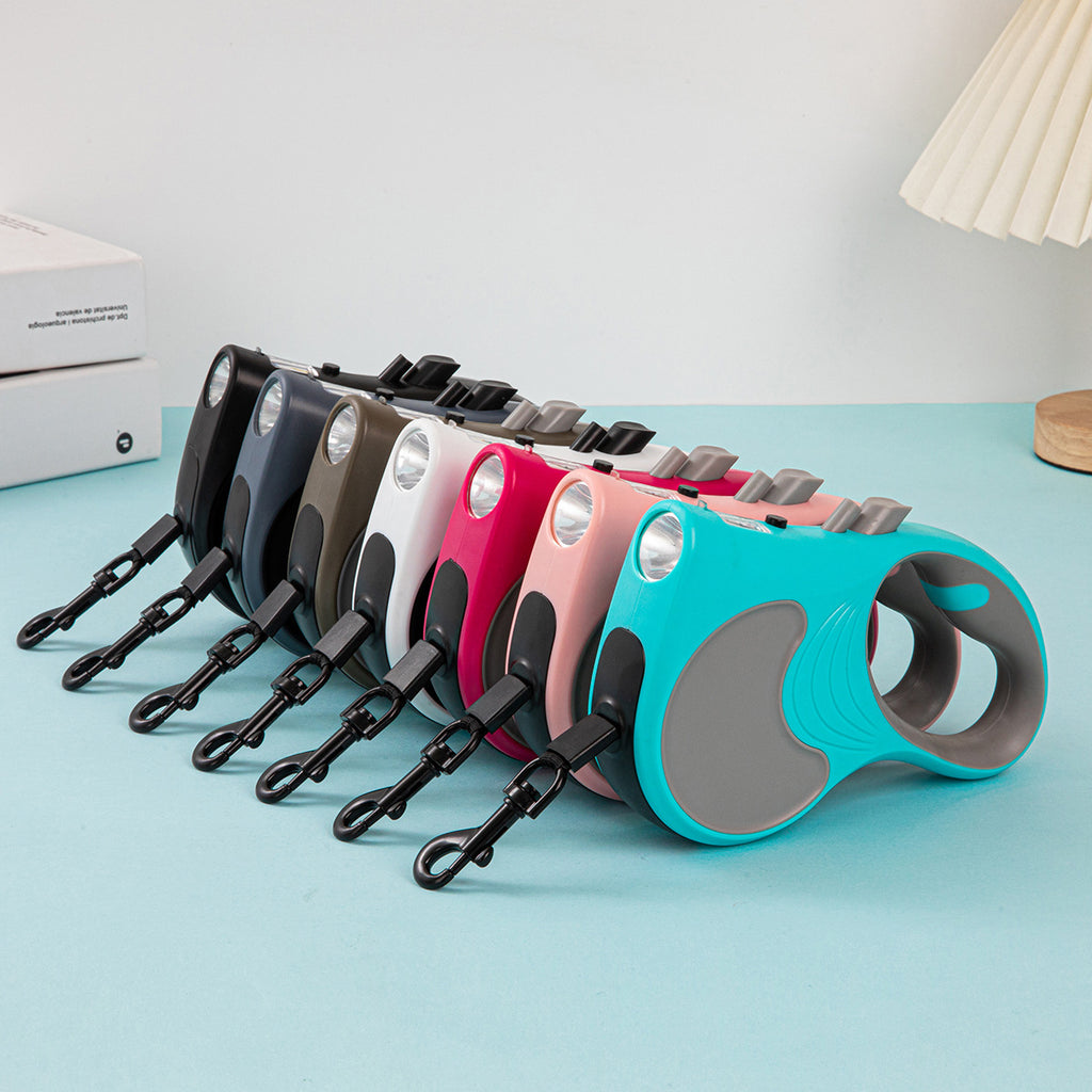 Retractable Pet Leash with Light