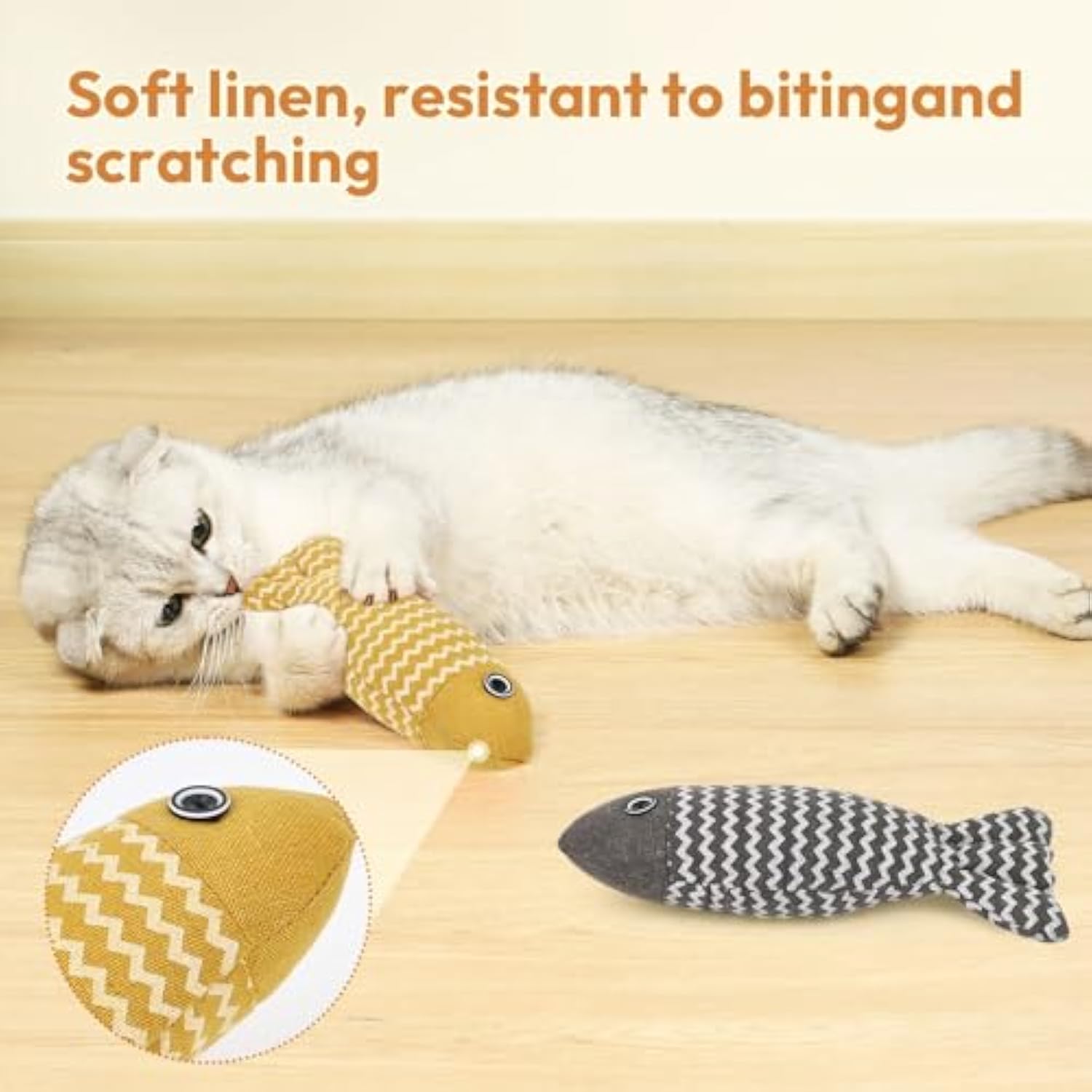 3 Pcs Catnip Toys