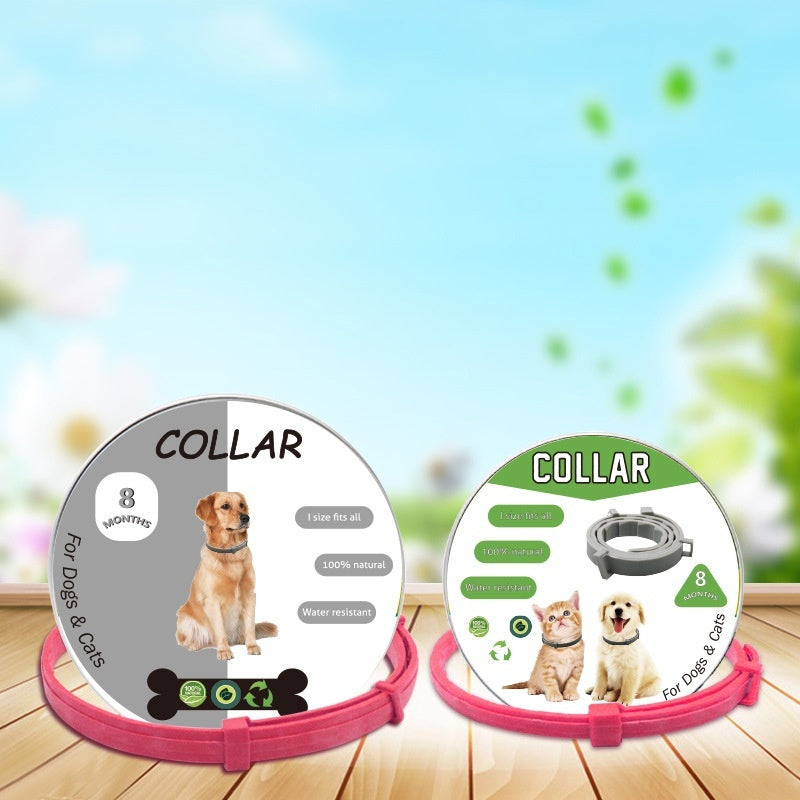Pet Supplies Deworming Collar Stainless Steel