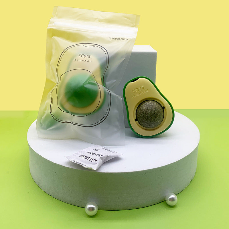 Avocado Cat Catnip Toy