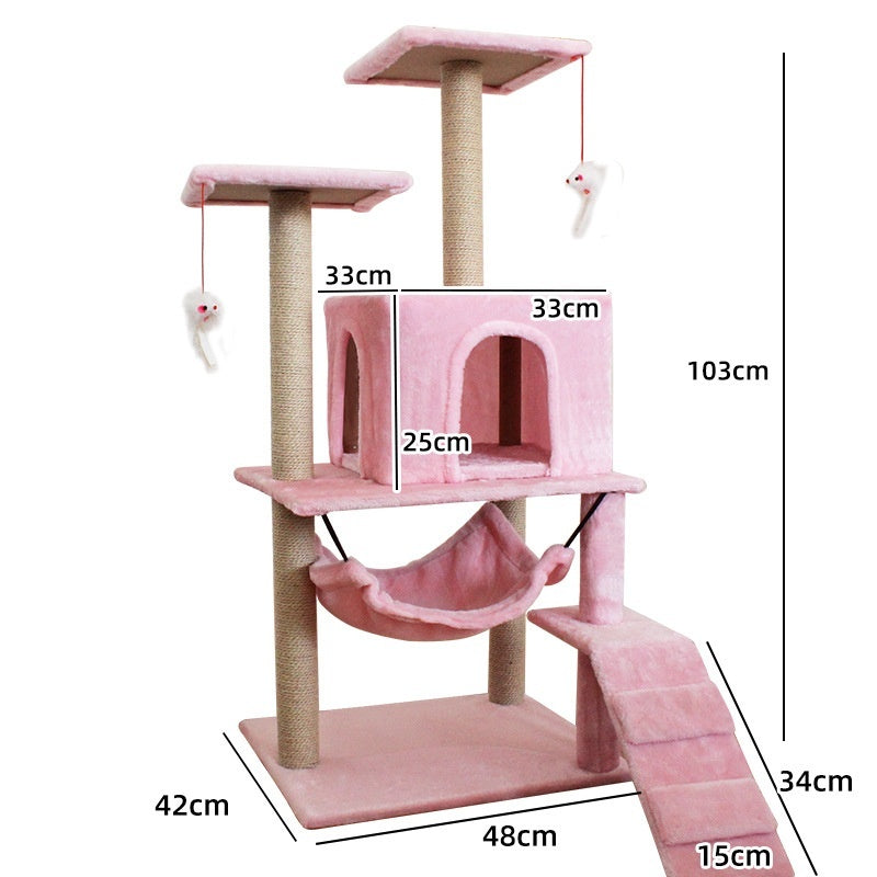 Cat Climbing Frame & Scratching Post