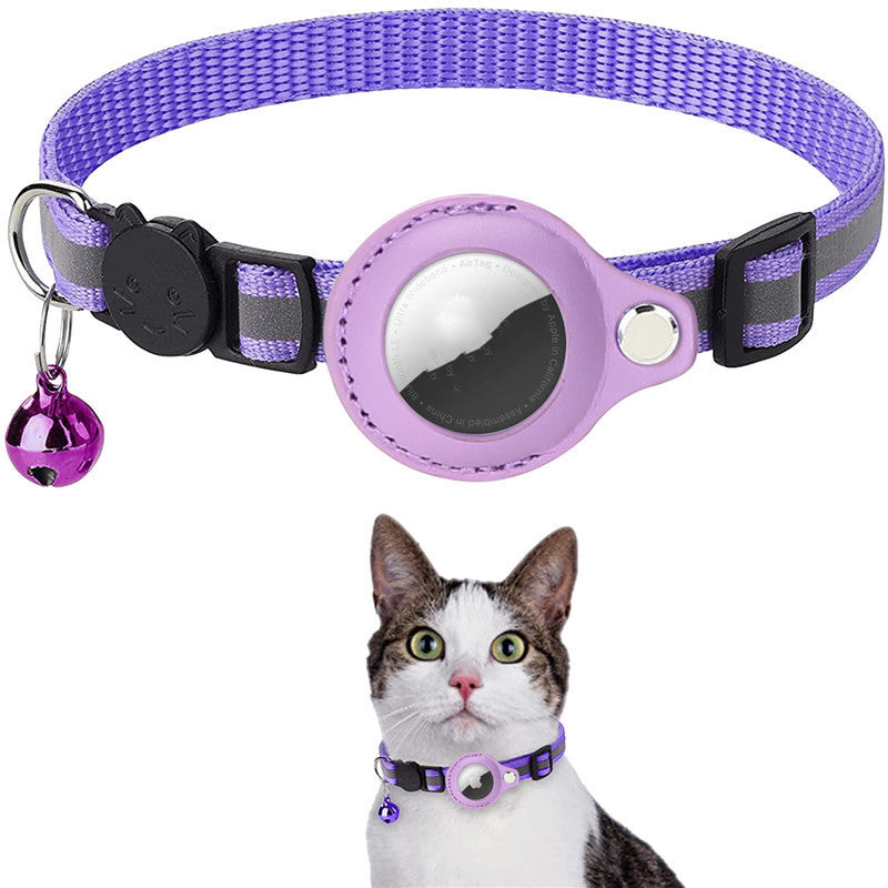 Cat Air Tag Reflective Collar Waterproof Holder Case